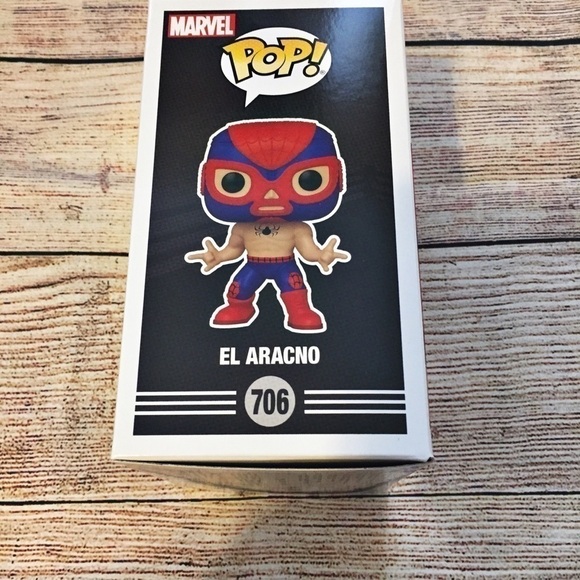 NWT Marvel Collector's Corp Funko Pop Spiderman El Aracno #706 - Picture 4 of 6